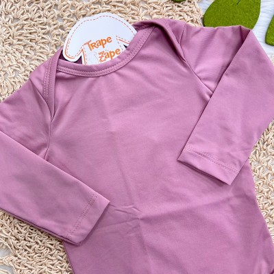 Body Térmico Manga Longa - Rose